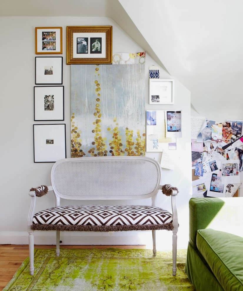 Shabby-Chic Style family Room Rug Design