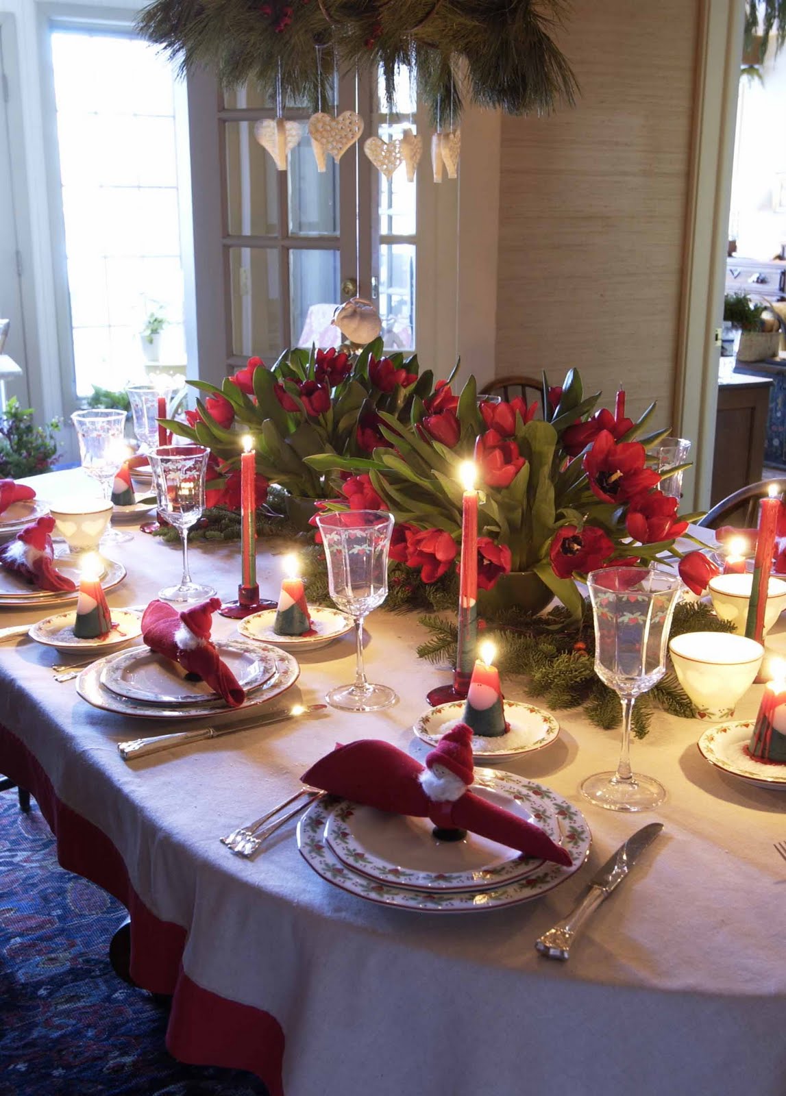 Christmas Dining Room Table