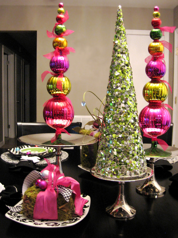 DIY Christmas Tree Table Decoration