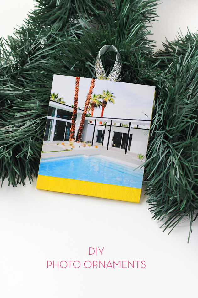 DIY Photo Ornaments