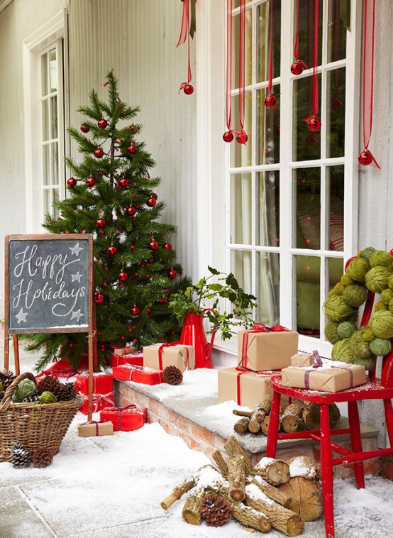 Front Door Christmas DecorIdeas