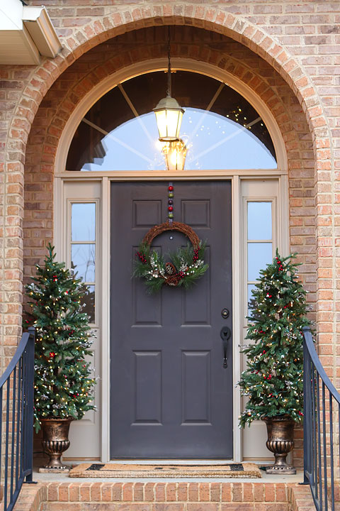 Front Doors Christmas Decoration