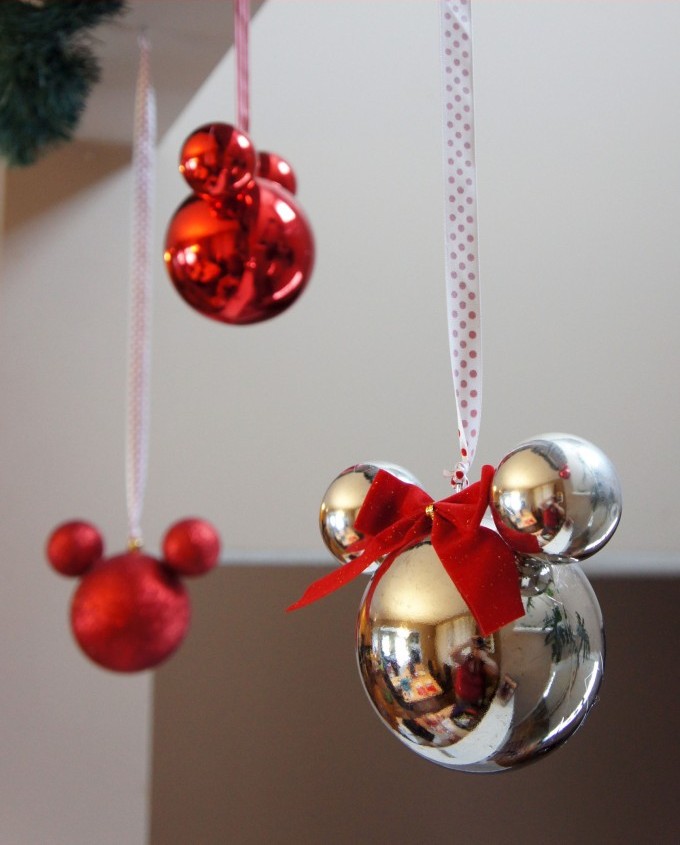 Mickey Mouse Ornaments.