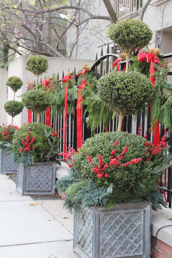 Outdoor Christmas Decorating Idea