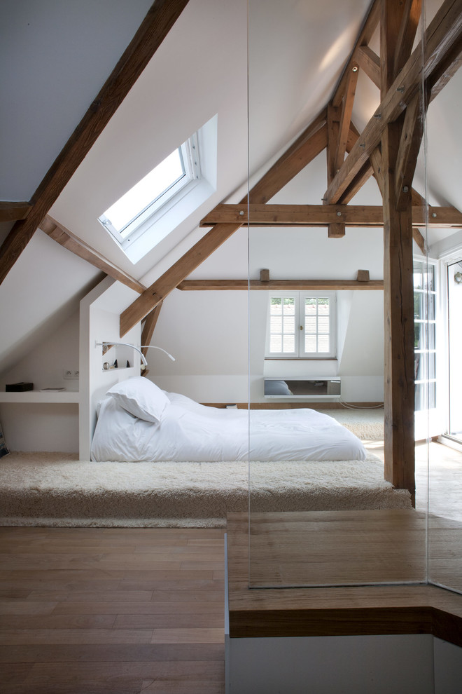 Rustic Loft-Style Bedroom