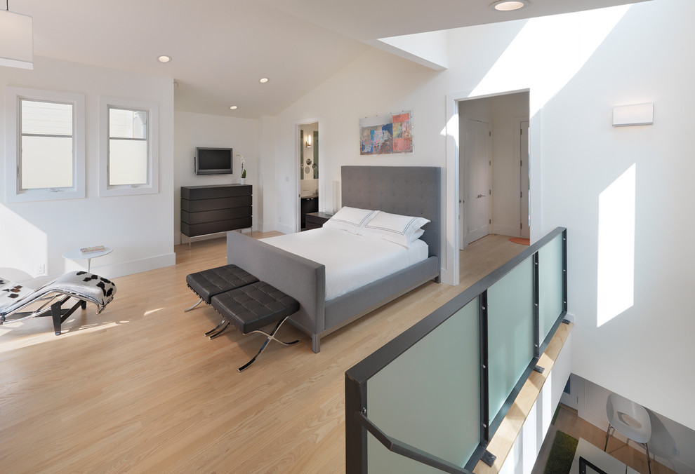 Scandinavian Loft-Style Bedroom