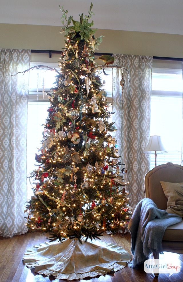 Christmas Tree In Living Room Idea