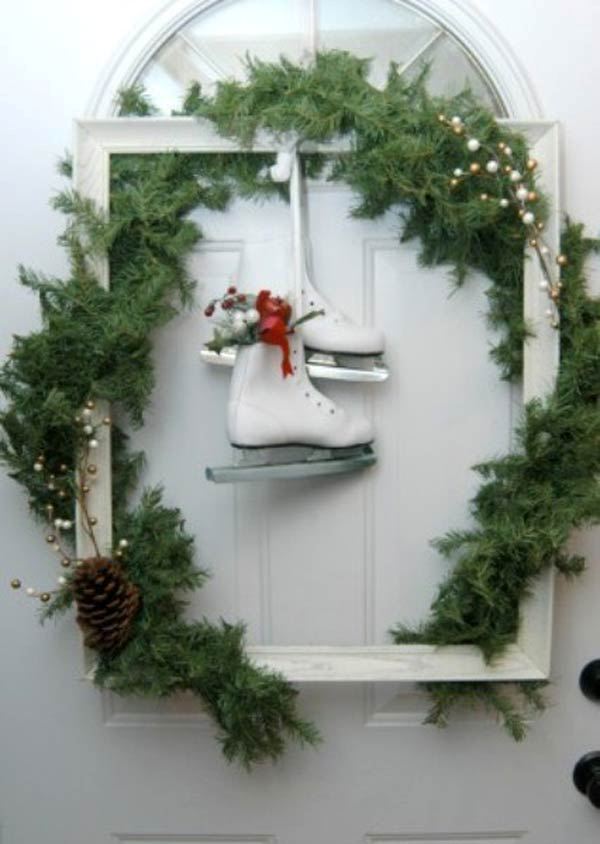Christmas Wreath Frame