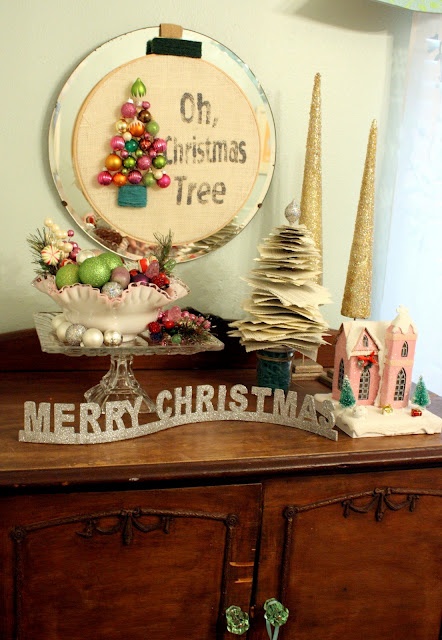DIY Wall Christmas Tree Decoration