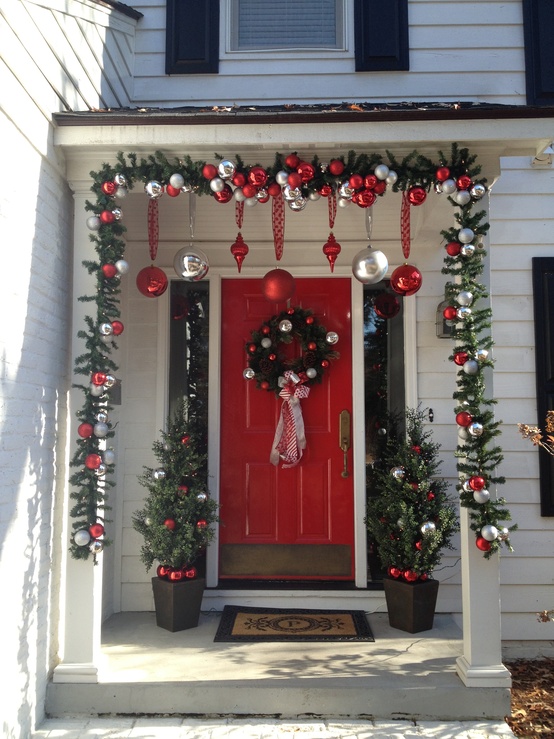 Front Porch Christmas Decorating Ideas