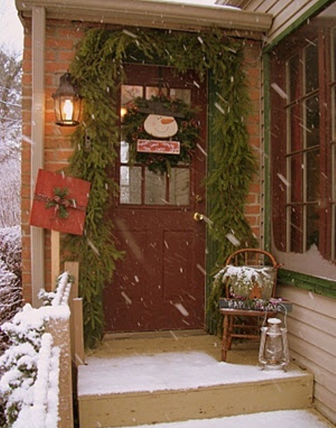 Front Porch Christmas Decors