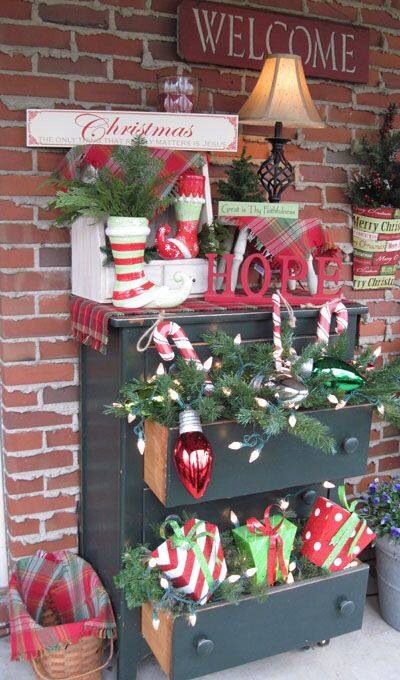 Pinterest Christmas Porch Decorations