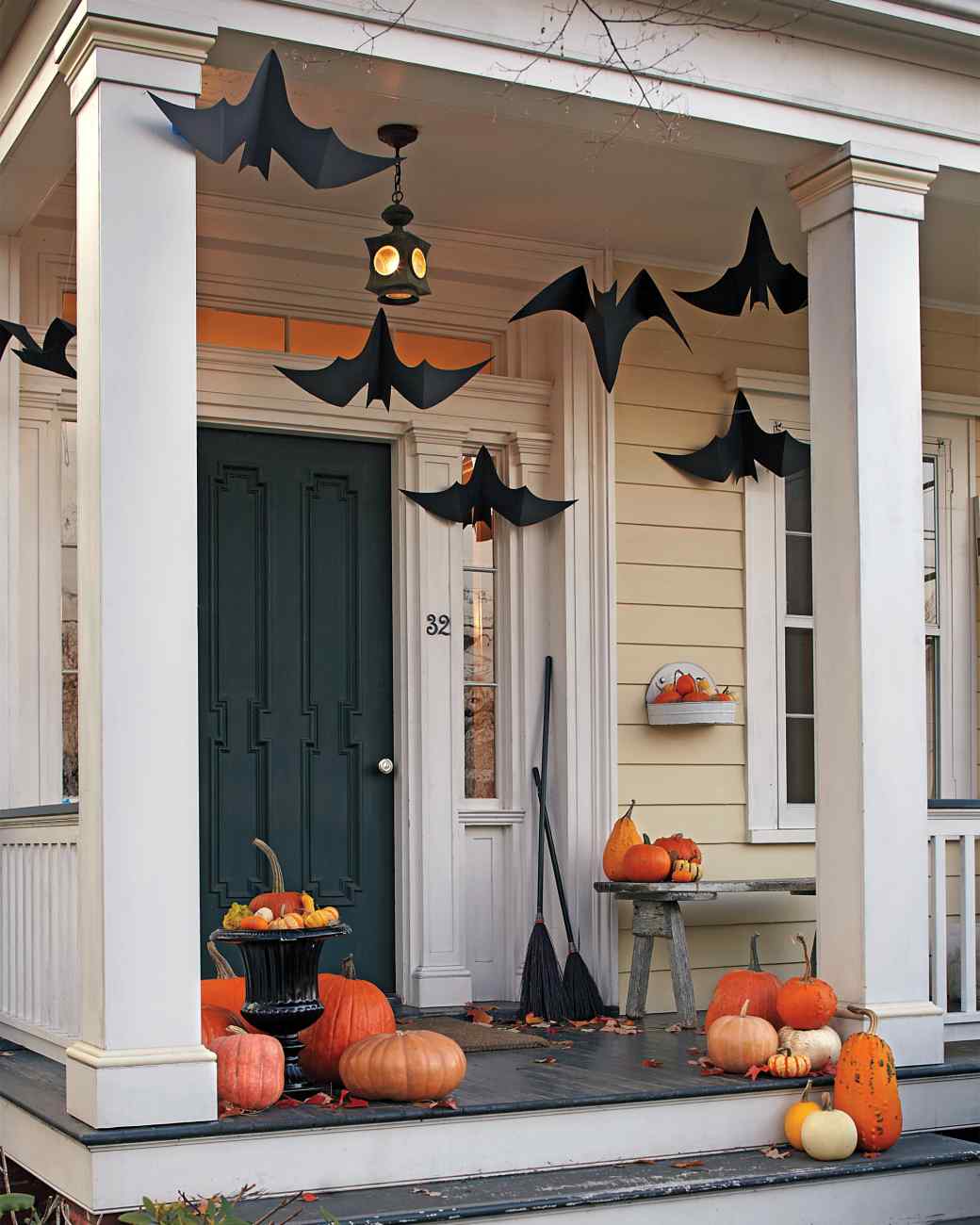 Porch Bat Decorations