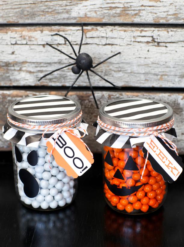 Amazing Halloween mason jar ideas