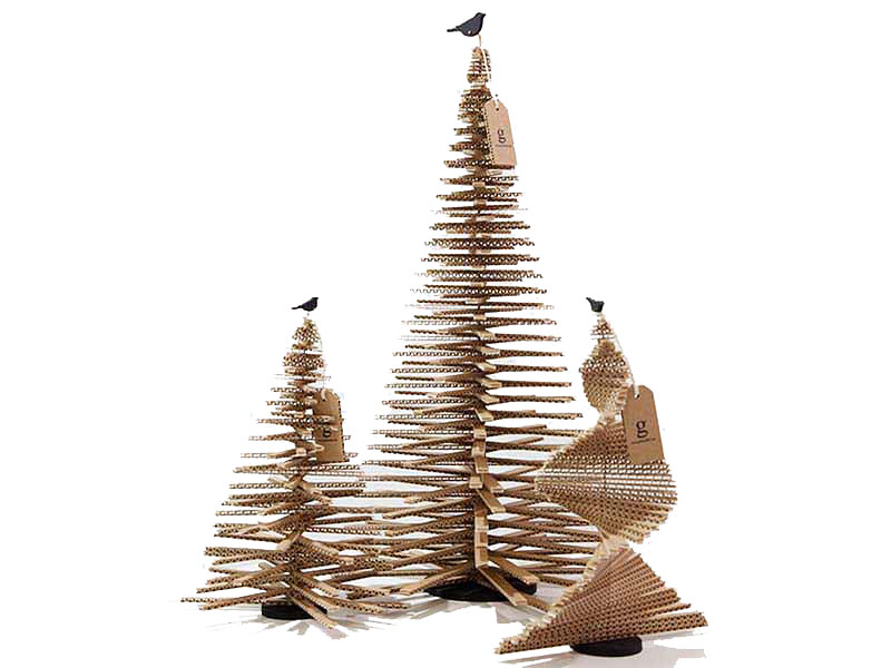 Cardboard Christmas Trees Thewowdecor