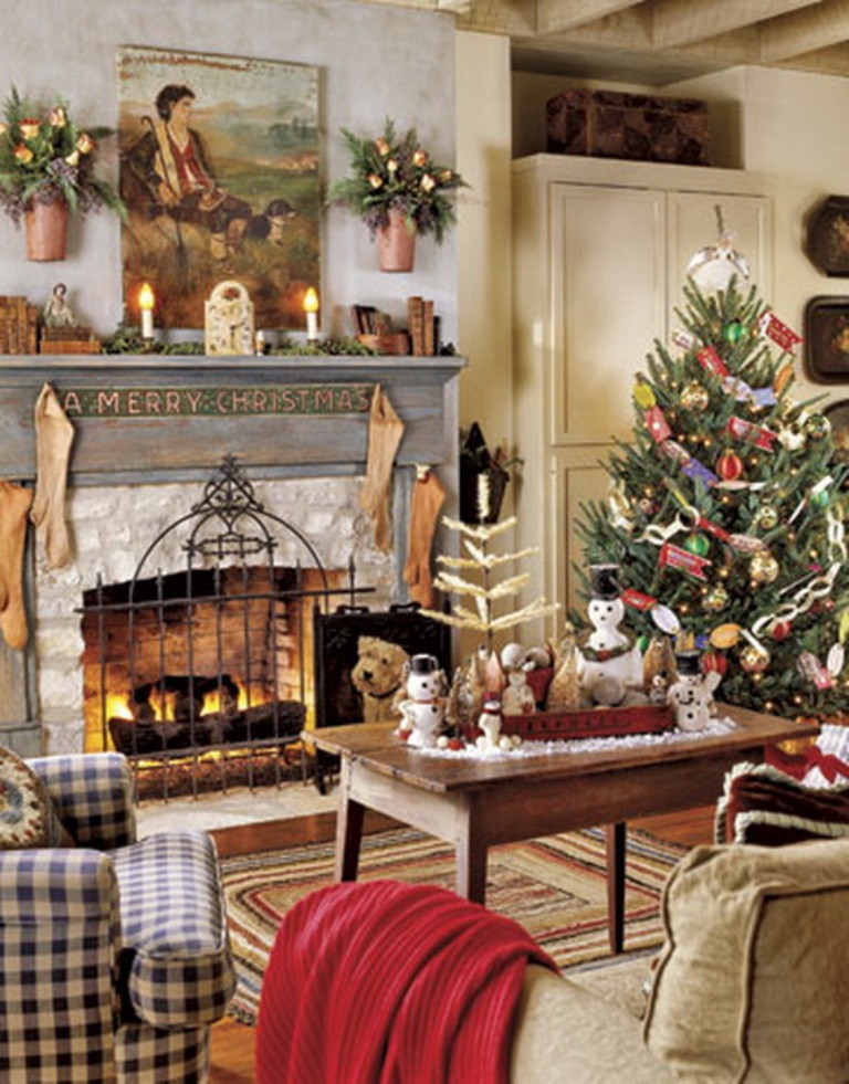 Christmas Living Room Decor Ideas (1)