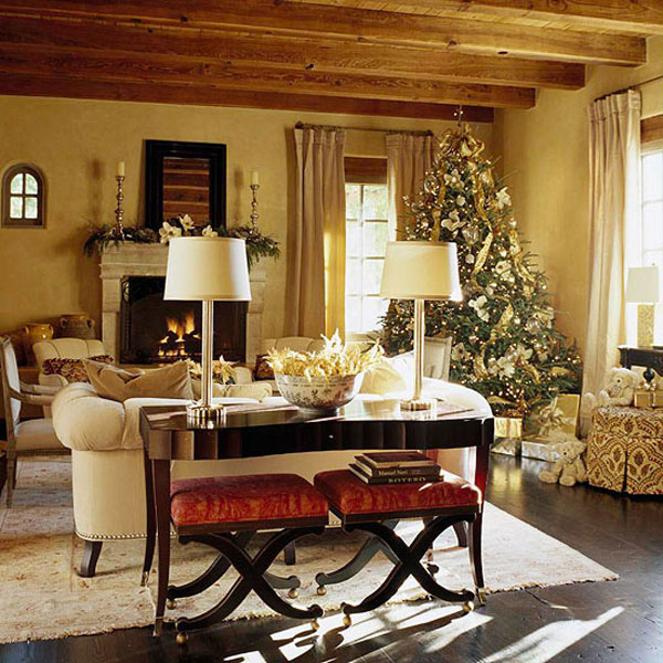 Christmas Living Room Decor Ideas (38)