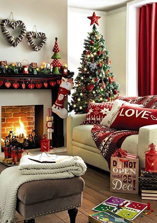 Christmas Living Room Decor Ideas (41)