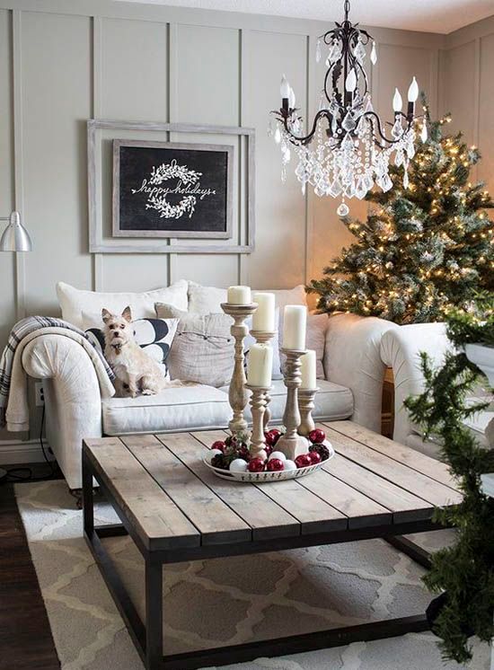 Christmas Living Room Decor Ideas (42)