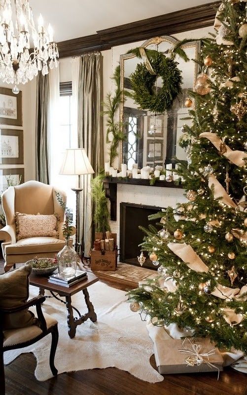 Christmas Living Room Decor Ideas (46)