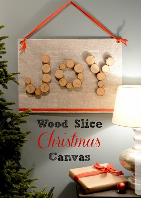 DIY Christmas Wall Art Ideas Thewowdecor (17)