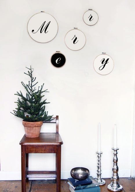 DIY Christmas Wall Art Ideas Thewowdecor (18)