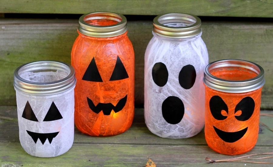 Ideas-For-Halloween-Decorations-Mason-Jars