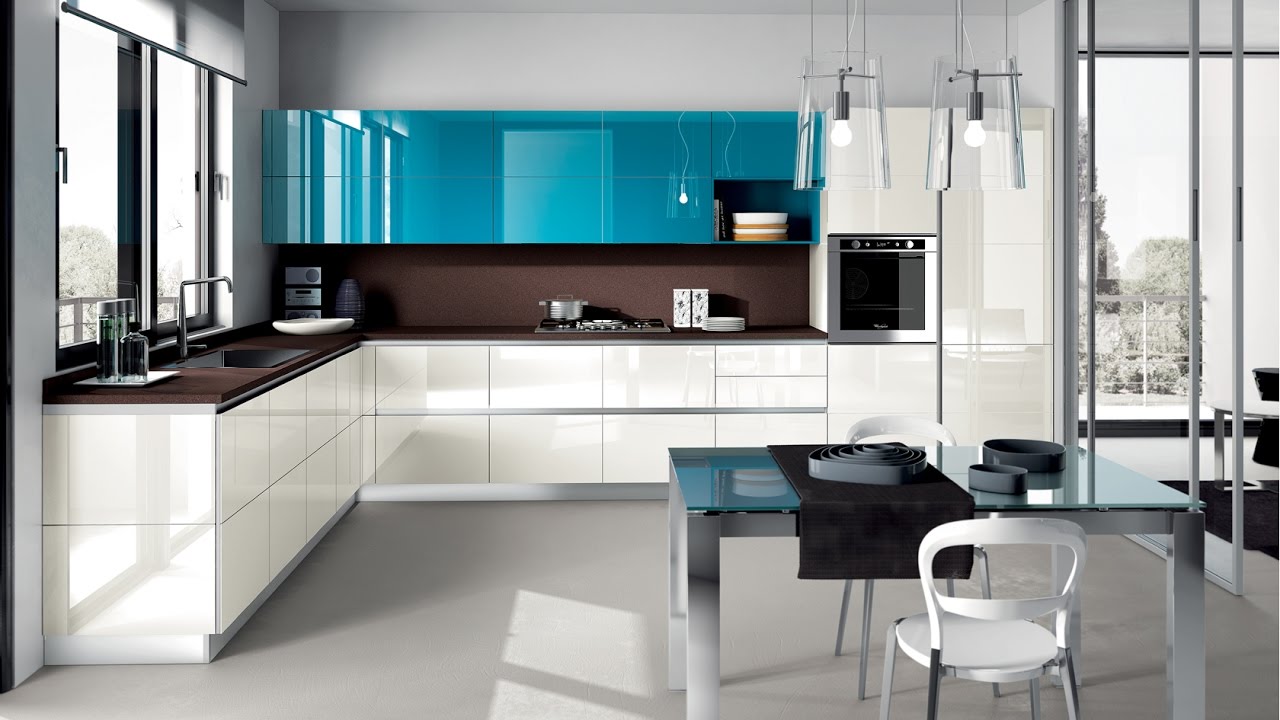 Large Open Concept Modern Kitchen