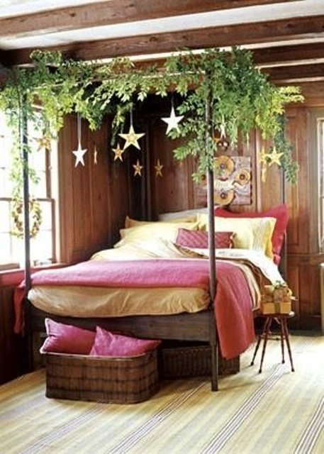 Christmas Bedroom Decor Ideas thewowdecor (16)