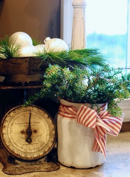 Christmas Farmhouse Kitchen