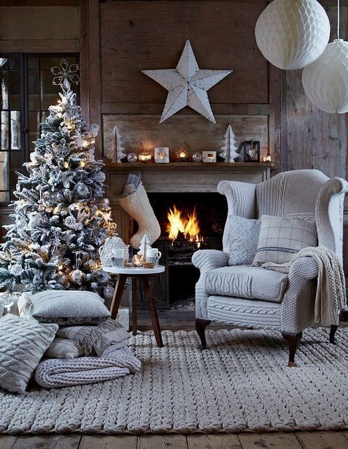 Christmas Living Room Decor Ideas thewowdecor (19)