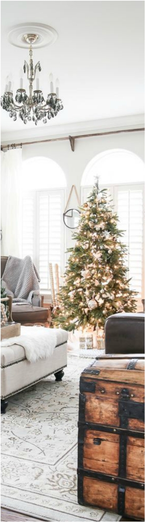 Christmas Living Room Decor Ideas thewowdecor (2)