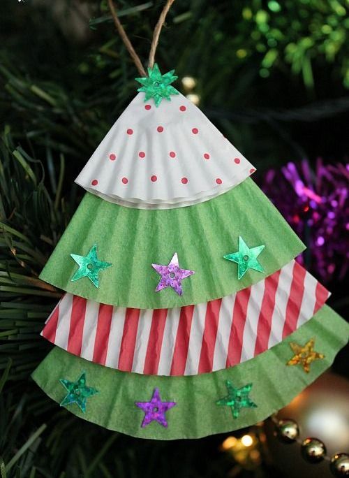 Christmas Tree Ornaments to Make for Kids