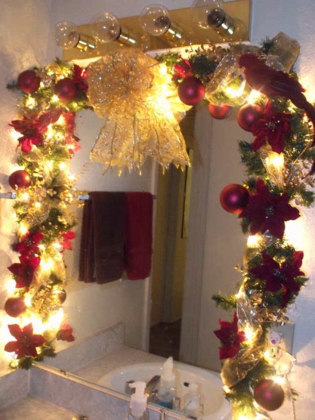 Bathroom Christmas Decoration
