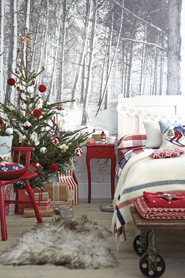Christmas Bedroom Decor Idea