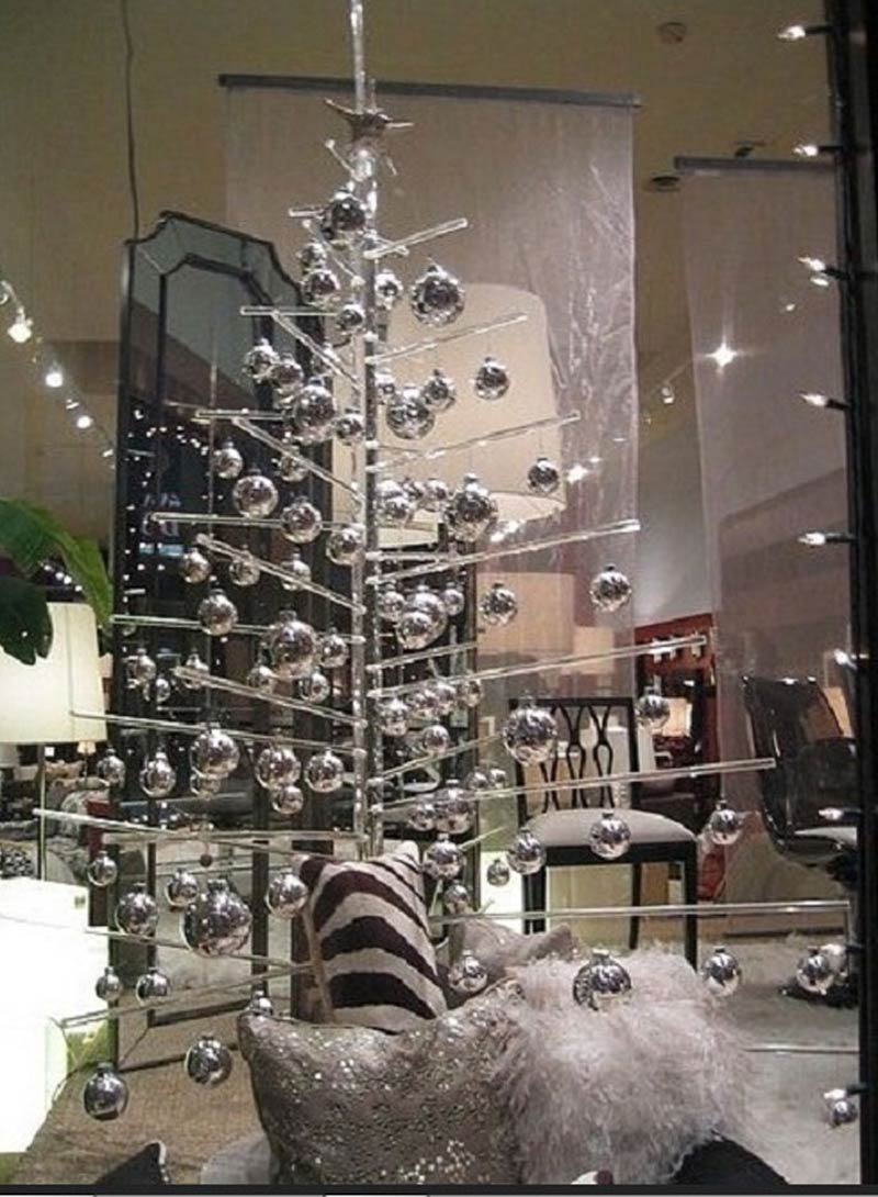Modern White Christmas Tree