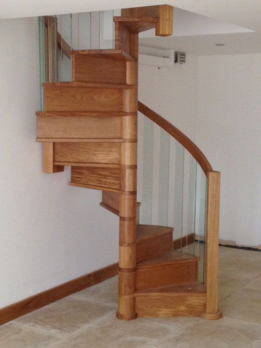 Wooden Spiral Staircase (17)