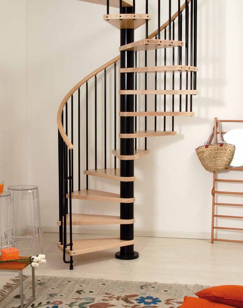 Wooden Spiral Staircase (19)