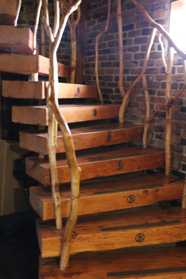 Wooden Spiral Staircase (28)