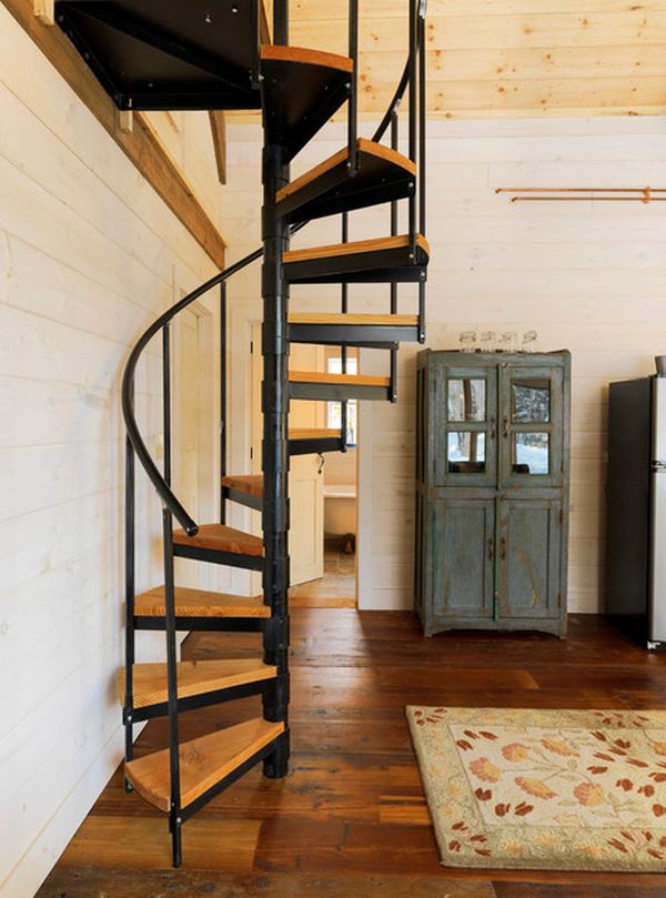 Wooden Spiral Staircase (30)