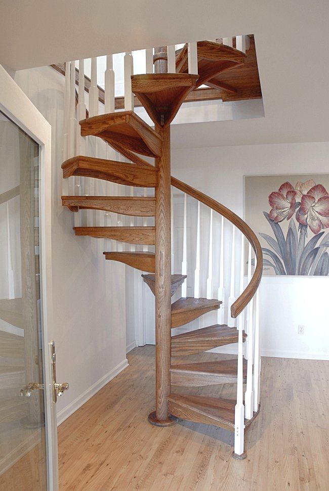 Wooden Spiral Staircase (7)