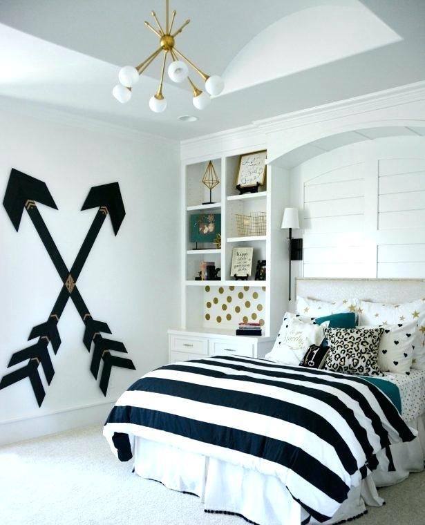 Black White And Gold Bedroom