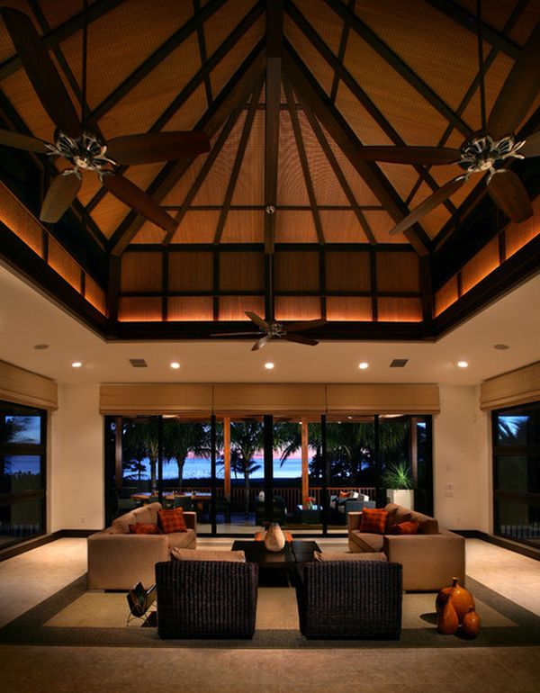 Dramatic Pitched High Ceiling Thewowdecor