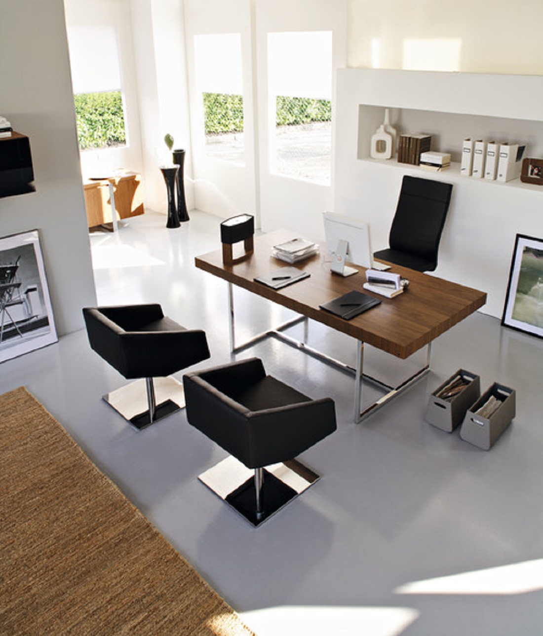 Modern Home Office thewowdecor (4)