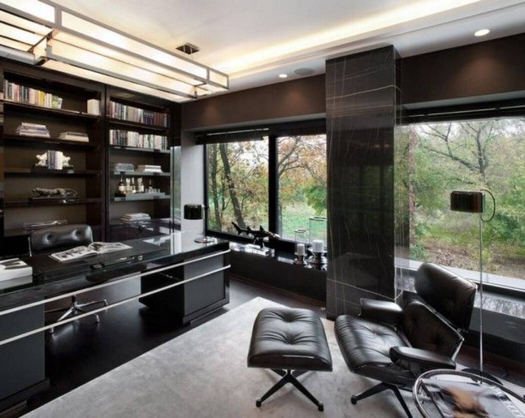 Luxury Home Office Design With Gaming Chair Thewowdecor