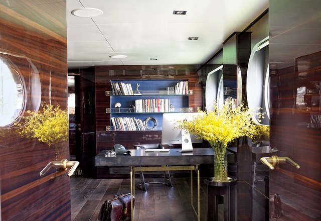 Office Inside Yacht Thewowdecor