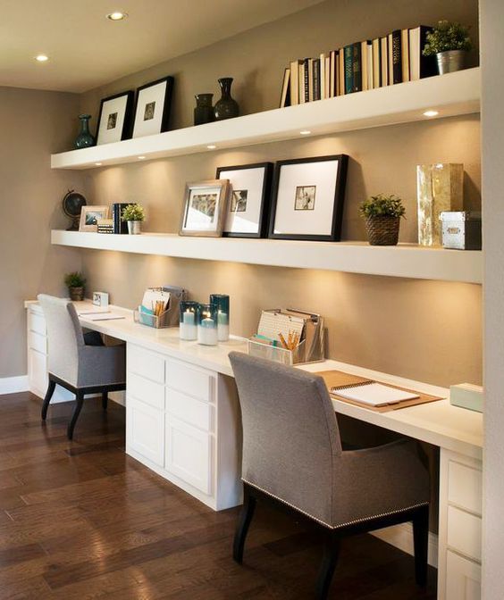 Subtle Home Office Design Thewowdecor