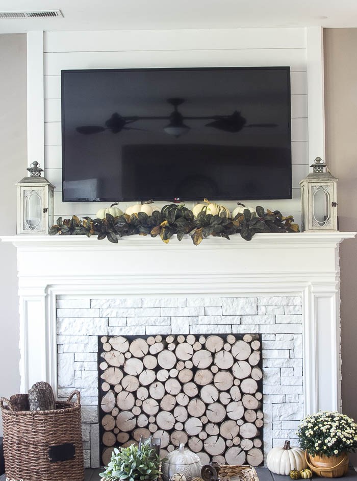 DIY Faux Fireplace