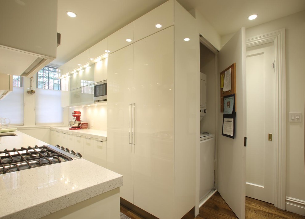 Modern Kitchen With Terrazzo Countertops