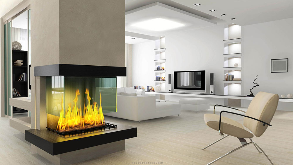 Unique Modern Fireplace Design